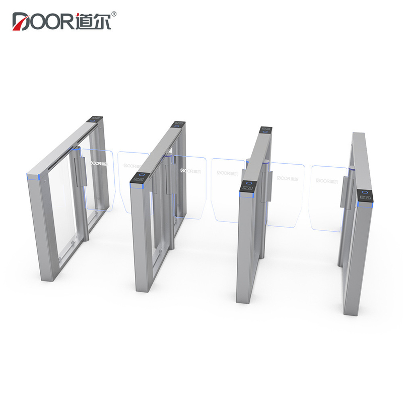Aluminum Alloy Material Biometric Control Slim Design Speed Gate Turnstile