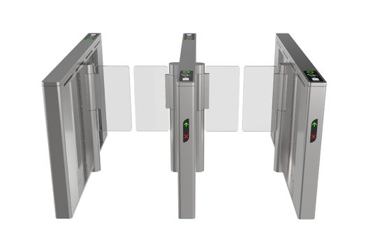 Supermercado Tornos de velocidad Puerta con reconocimiento facial Opción Servo motor Persona Contorl