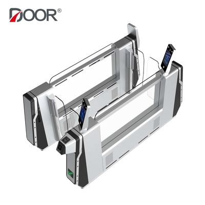 Las puertas de seguridad aeroportuaria de Indetification del pasaporte apoyaron el equipaje de gran tamaño de las sillas de ruedas